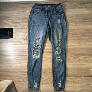 Rue21 high rise curvy jeggings